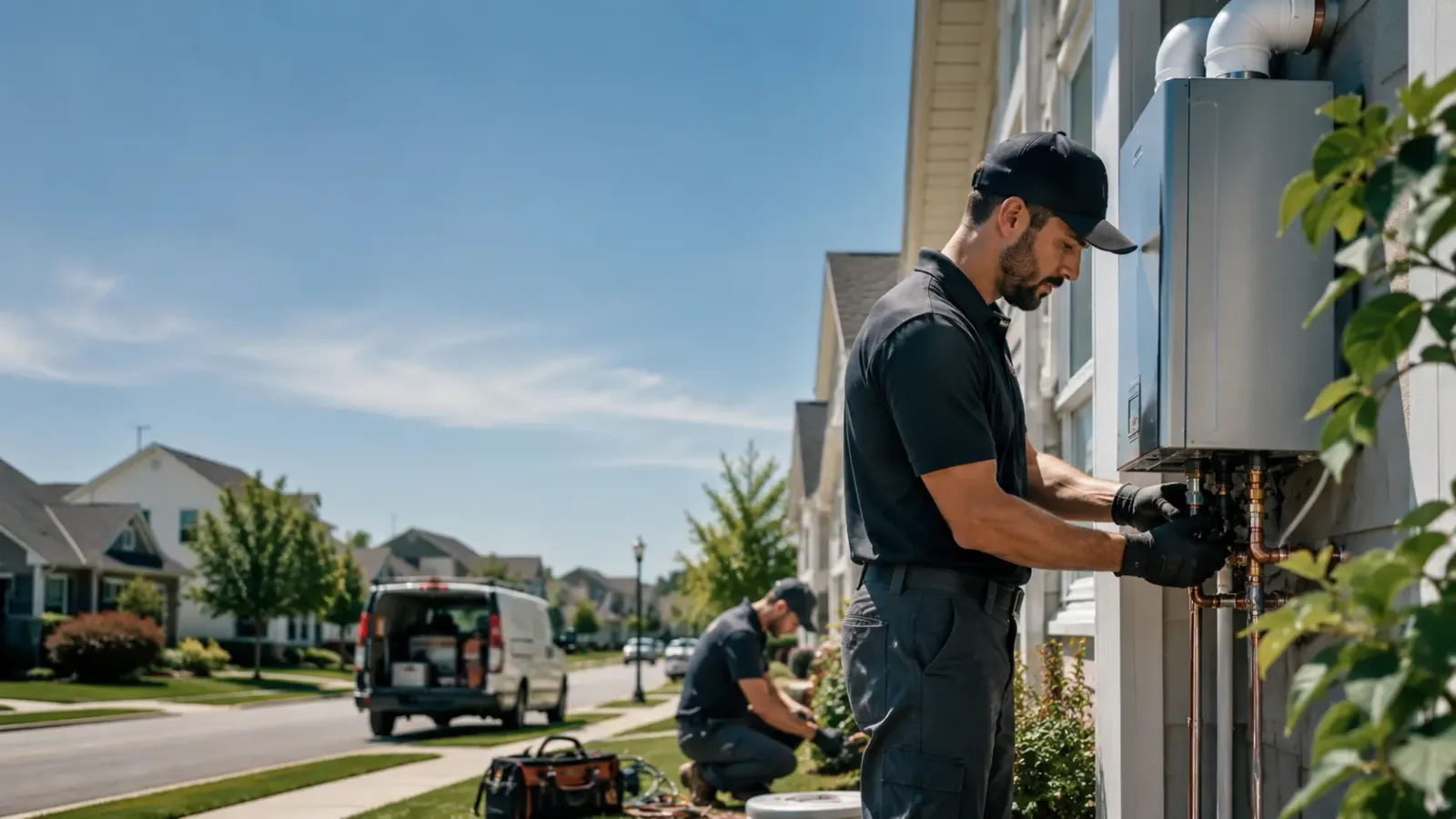 Tankless Water Heater Installation in Success, AR